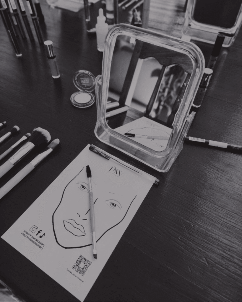 Makeup station
